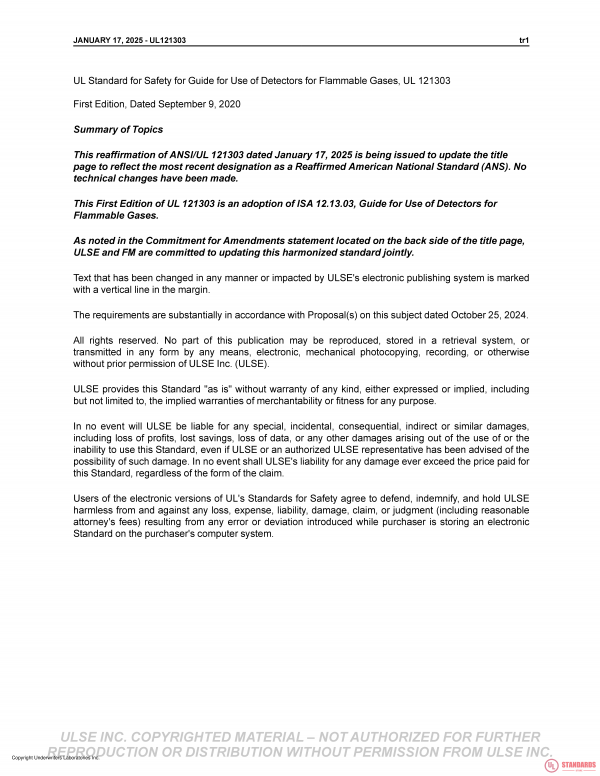 UL 121303 PDF